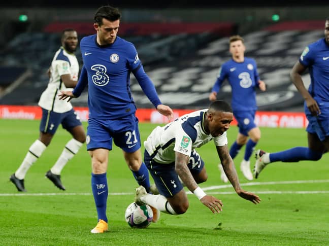Chilwell made his first start vs Spurs. Image: PA Images