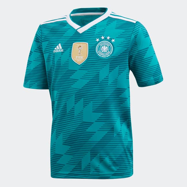 Germany's away kit. Image: PA Images