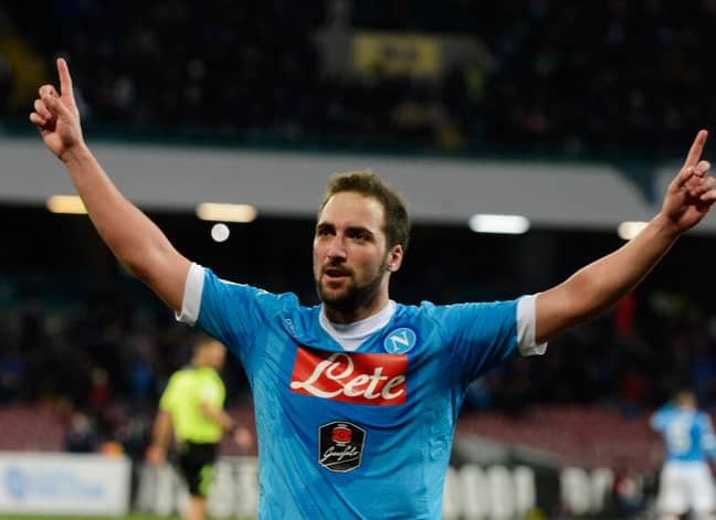 Higuain scored a lot under Sarri in Naples. Image: PA Images