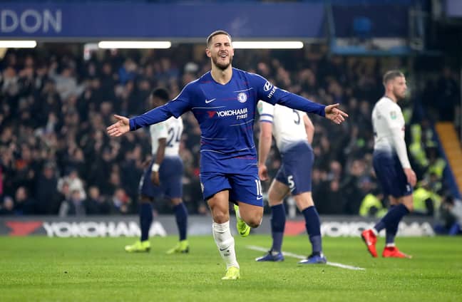 Hazard looks certain to leave Stamford Bridge in the summer. Image: PA Images