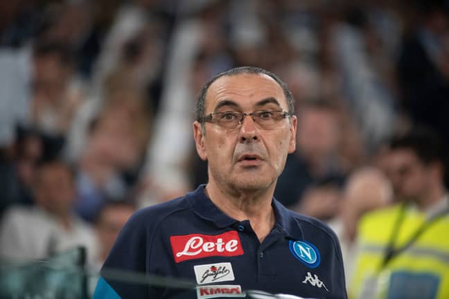 Sarri managed Juventus' rivals Napoli in their title fight with the Bianconeri. Image: PA Images