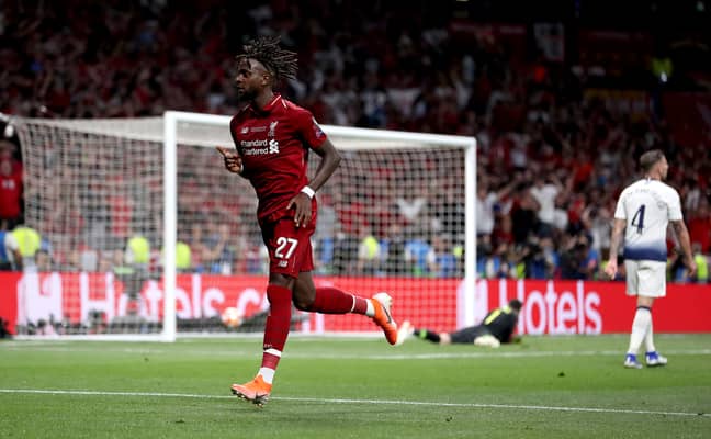 Origi was a hero once again. Image: PA Images