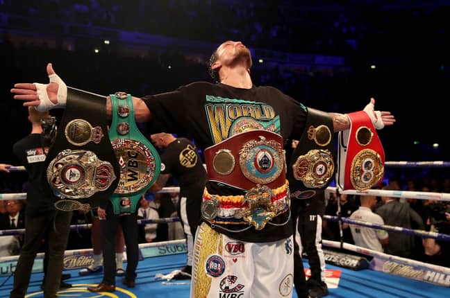 Usyk's win over Bellew earned him all the gold. Image: PA Images