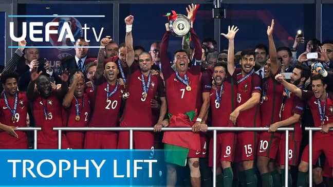 Portugal won the European Championships in 2016 after beating France 1-0 in the final