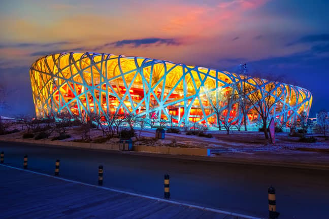 The national stadium in Beijing. Credit: Alamy