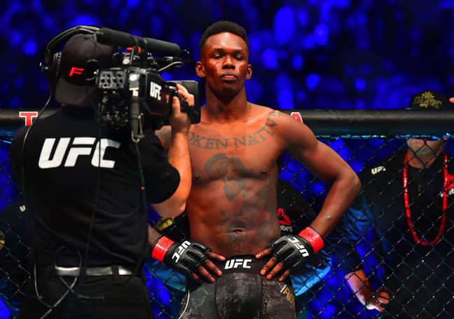 Israel Adesanya has become one of the biggest sports stars on the planet. Credit: PA