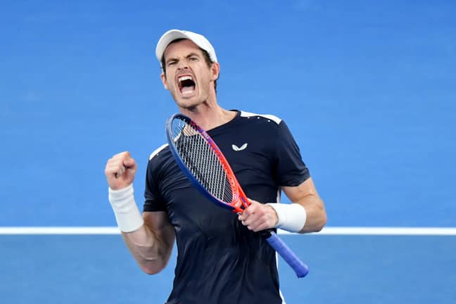 Murray showed incredible heart against Agut. Image: PA Images
