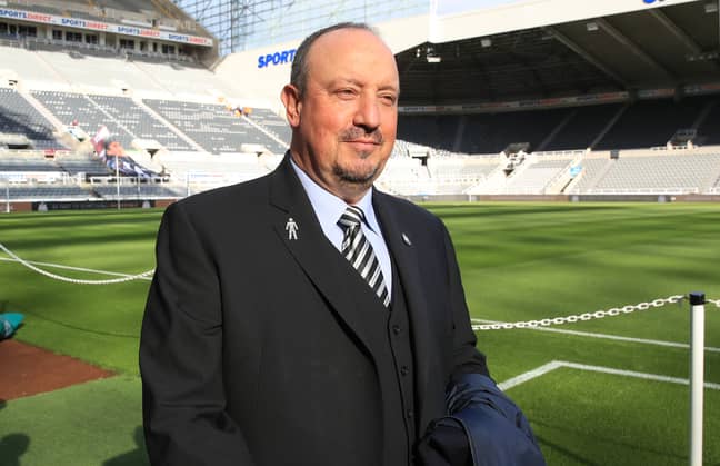 Benitez was well thought of during his spell at Newcastle. Image: PA Images