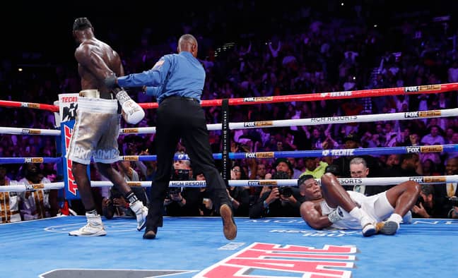 Deontay Wilder produced a devastating finish to beat Luis Ortiz at the MGM Grand