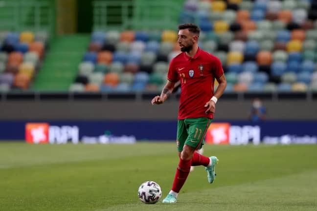 Bruno Fernandes will be hoping to replicate his Manchester United form in the Portuguese strip