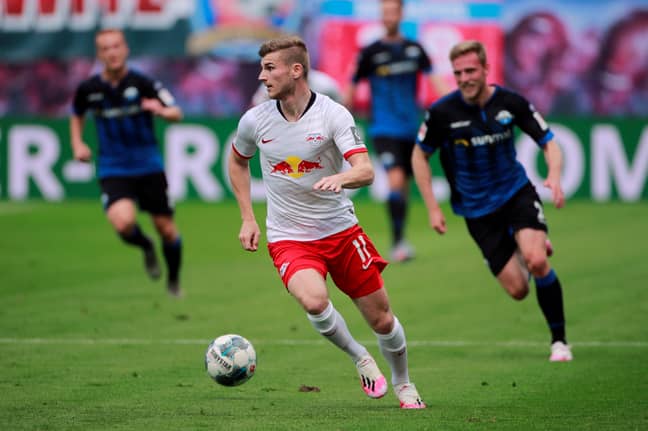 Werner is hoping to be the next big hit to move to the Premier League from the Bundesliga. Image: PA Images