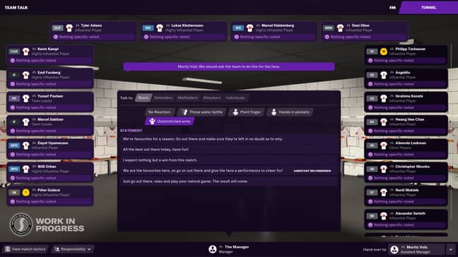 Image: Football Manager 2021/Sports Interactive
