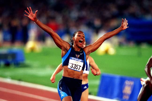 Marion Jones won gold at the Sydney 2000 Olympics. Credit: PA
