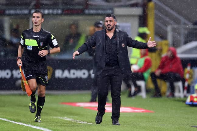Now would seem a harsh time to sack Gattuso after three wins in a row. Image: PA Images
