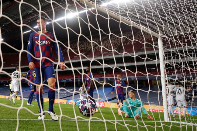 Barcelona are in disarray after their loss to Bayern. Image: PA Images