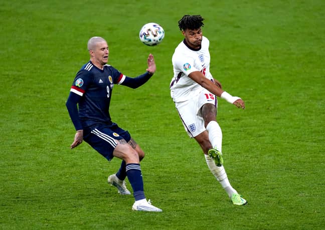 Mings kept a clean sheet against Scotland as well. Image: PA Images