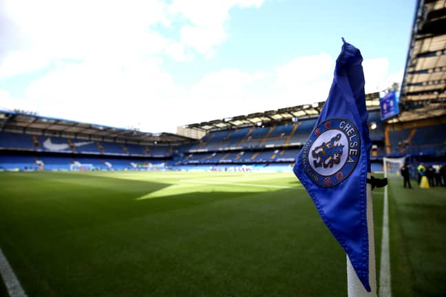 Chelsea have triangular corner flags. Image: PA Images