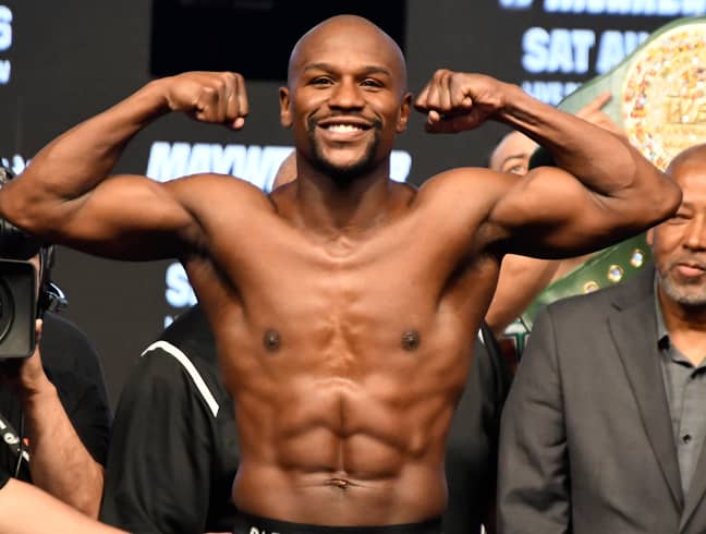 Mayweather boasts a perfect 50-0 record