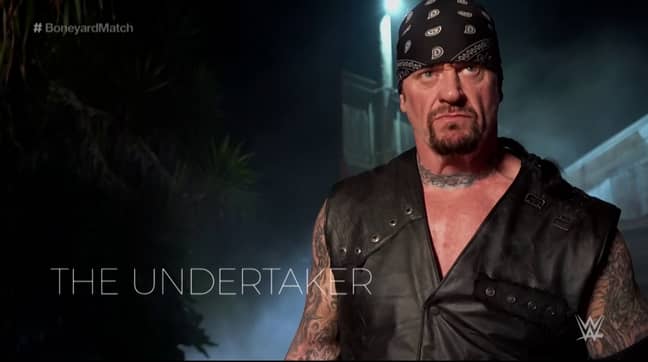 The Undertaker sent fans into meltdown with his performance in the Boneyard Match. (Image Credit: WWE)