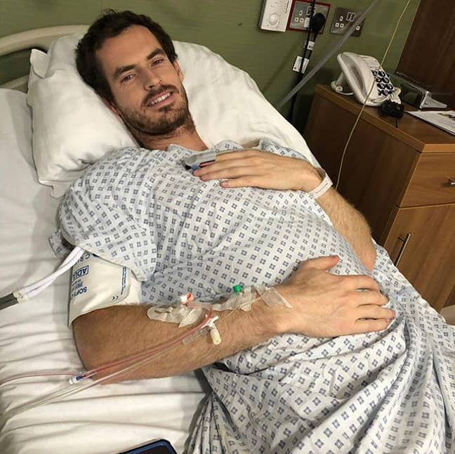 All joking aside, let's hope he gets better quickly. Credit: Instagram/andymurray