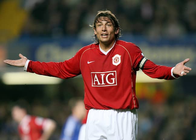 PA: Gabriel Heinze in his final season at Manchester United