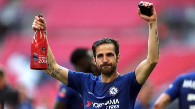 Fabregas is on his way out of Chelsea. Credit: PA