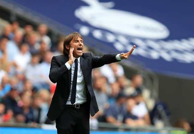 PA: Antonio Conte takes his first match in charge of Tottenham Hotspur on Thursday.