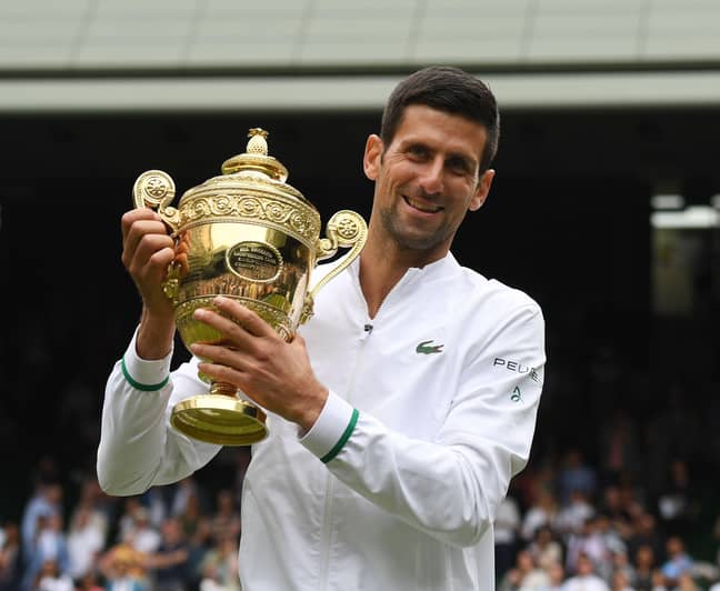 Novak Djokovic. Credit: Alamy