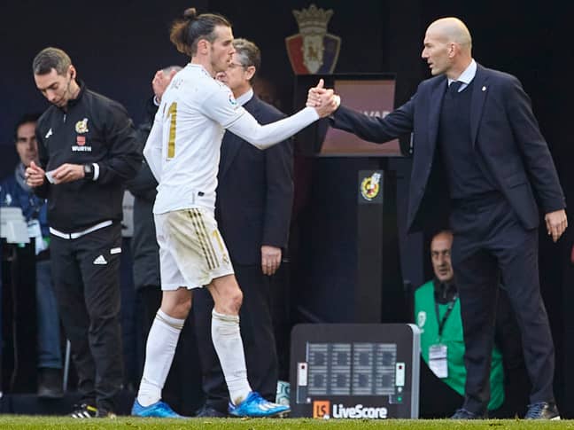 Bale has never been a favourite of Zidane's, despite winning him a Champions League final. Image: PA Images