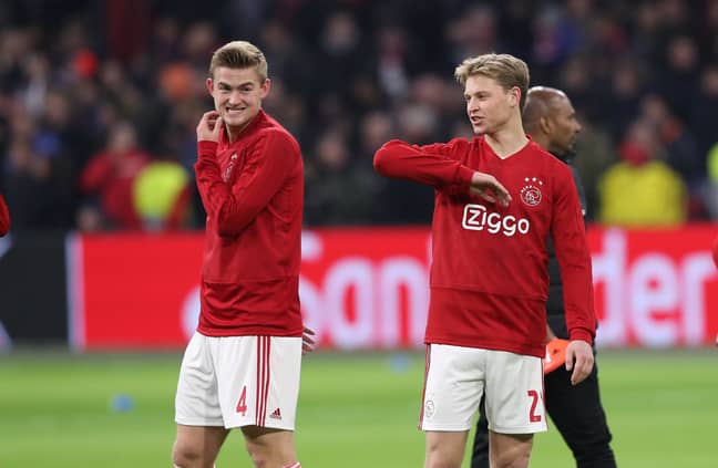 De Jong and De Ligt enjoyed a fantastic first half of 2019. Image: PA Images