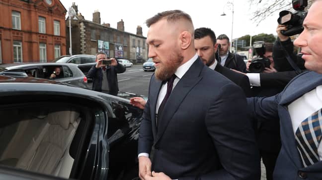 It's not the first time McGregor's been in trouble with police. Image: PA Images