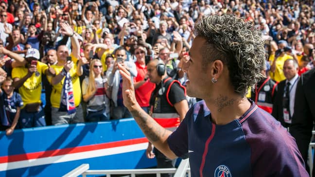 Neymar moved to PSG in 2017 for £198 million. Image: PA Images