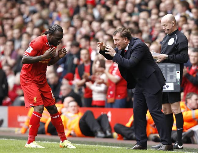 Rodgers trying to explain how big a club Chelsea are. Image: PA Images