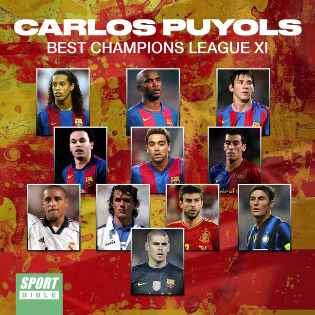 Puyol's Greatest Champions League XI