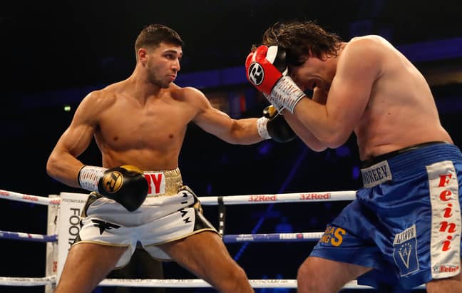 Tommy Fury previously had two professional fights and won them both