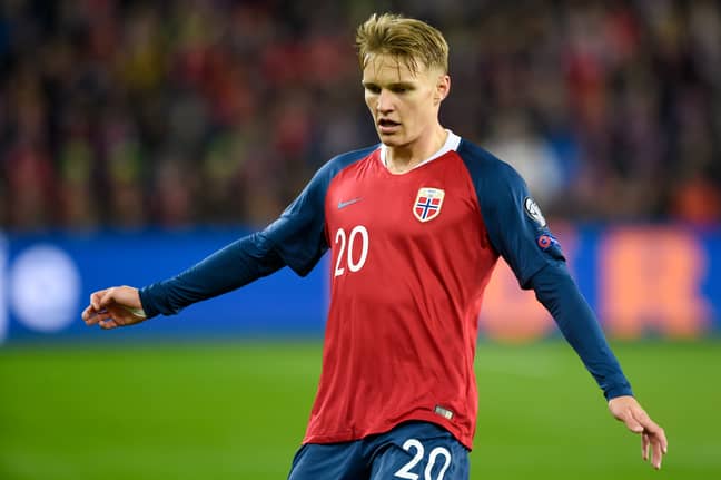 Martin Odegaard is amongst the players who can't play. Image: PA Images