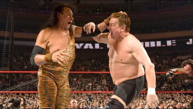 Snuka and Piper at the Rumble. Image: WWE.com
