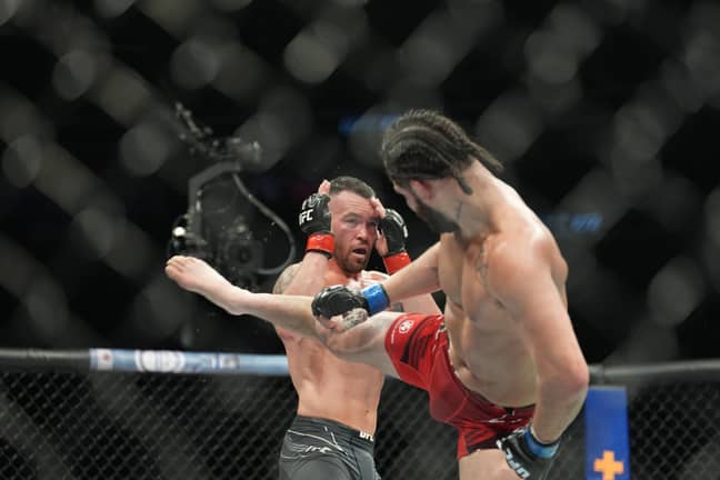 Covington and Masvidal fighting recently. Image: PA Images