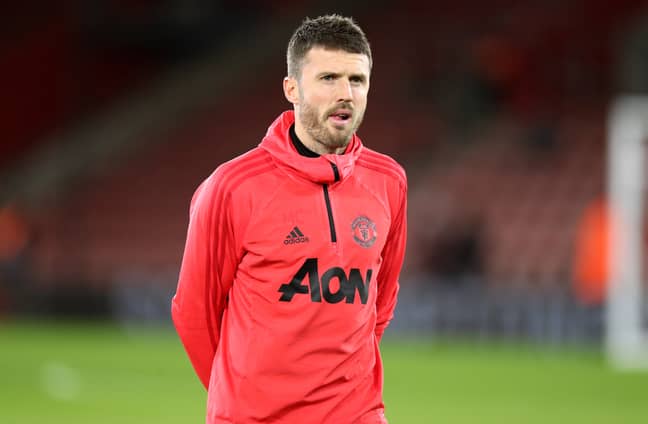 Carrick will take over training. Image: PA Images
