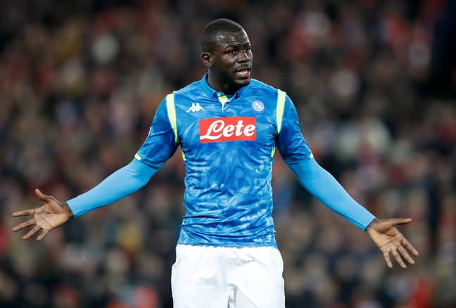 Could Koulibaly be heading for Manchester? Image: PA Images