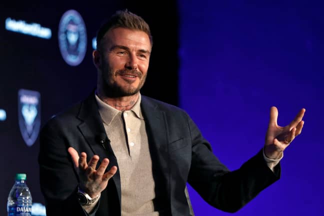 Beckham now owns an MLS club. Image: PA Images