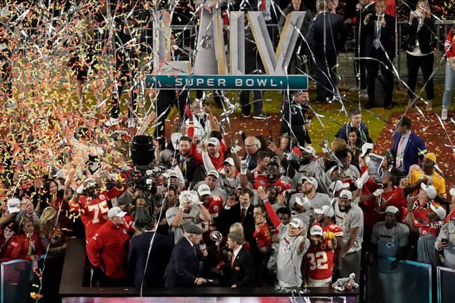 Kansas City Chiefs celebrate their Super Bowl victory