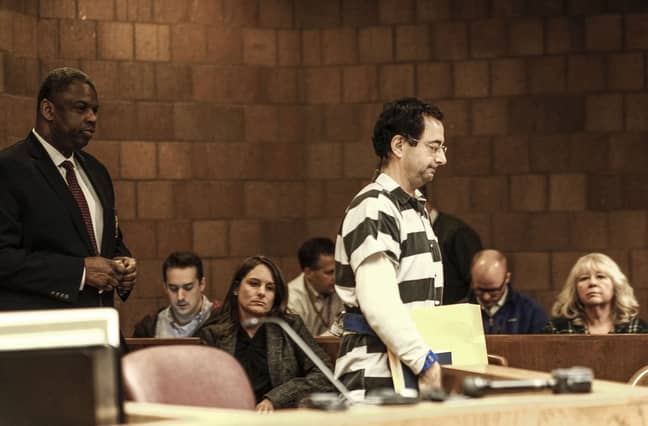 Larry Nassar in court. Image: PA Images