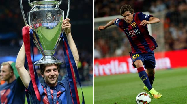 Sergi Roberto is a Champions League winner. Image: PA Images