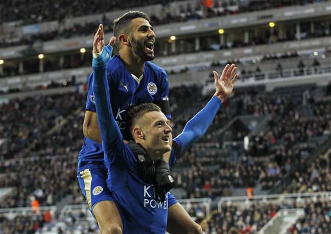 Mahrez's partnership with Vardy was deadly in their Premier League winning season. Image: PA Images