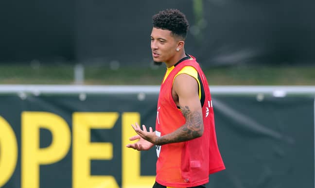 The chances of United signing Sancho have lessened. Image: PA Images