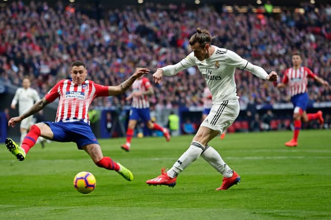 Bale's goal against Atletico. Image: PA Images