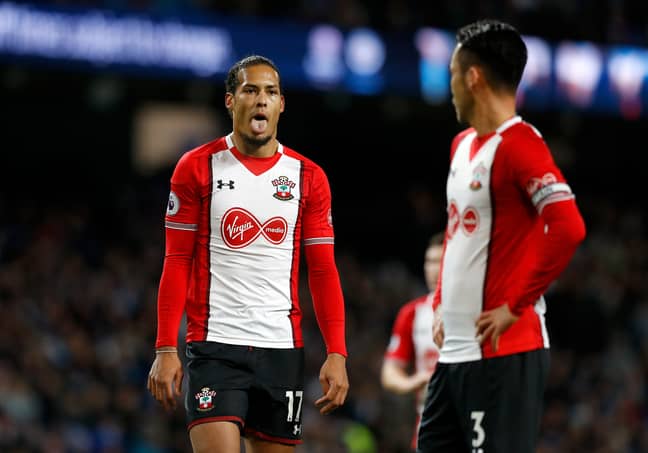 Liverpool were reported for their public pursuit of Van Dijk. Image: PA Images