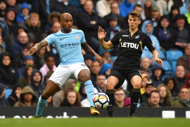 Delph had an excellent season for City, playing as a left back. Image: PA Images