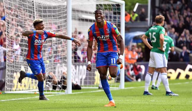 Without Zaha last season Palace would currently be getting ready for life in the Championship. Image: PA Images
